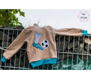 Stickserie - Fußball Schuh Tor Ball